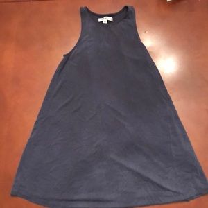 Abercrombie & Fitch blue/grey tank dress XS midi
